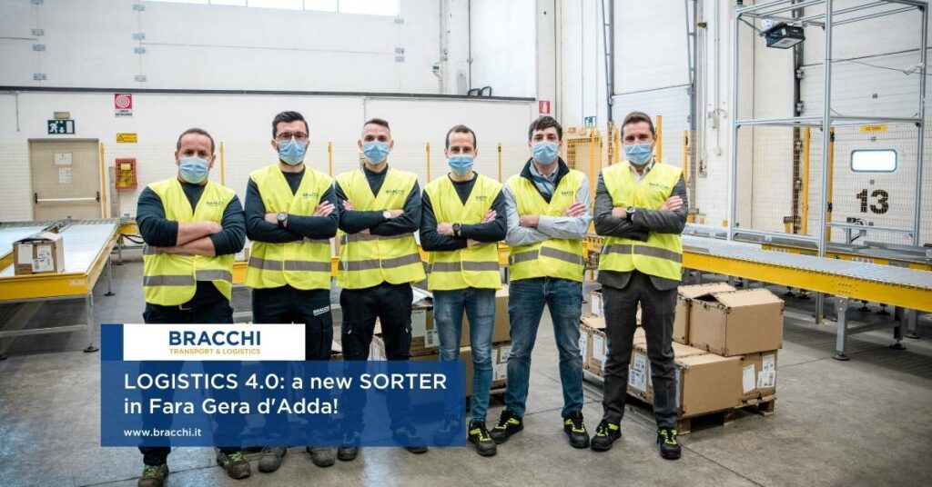 bracchi automated warehouse sorter