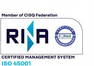 rina iso 45001 certification logo